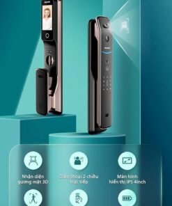 Khóa cửa nhận diện khuôn mặt Philips DDL709 camera, app wifi, video call