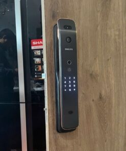 Khóa cửa nhận diện khuôn mặt Philips DDL709 camera, app wifi, video call